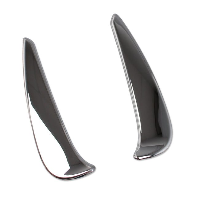 メルセデス ベンツ 新型 Cクラス W206 2021年~ 専用 外装 クロームメッキフロントフォグ ランプ ガーニッシュ ベゼル カバー Mercedes Benz C-Class 専用設計 (ベゼルB)