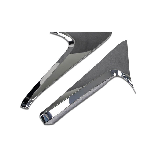 トヨタ 新型 RAV4 五代目専用 外装 パーツ リアハッチ サイドピラー パネル 左右セット サイドモール メッキ ガーニッシュ ドレスアップ カスタムパーツ TOYOTA RAV4 専用 設計