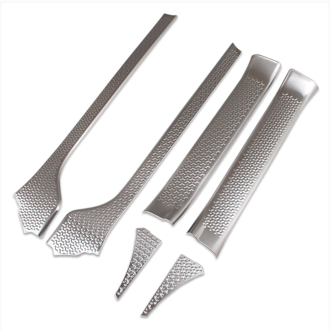 トヨタ 新型ヴォクシー VOXY/ノア NOAH 90系(令和4年1月～) 専用 内装 ステンレスステップ ガーニッシュ サイドステップガーニッシュ Toyota Noah/VOXY 専用設計