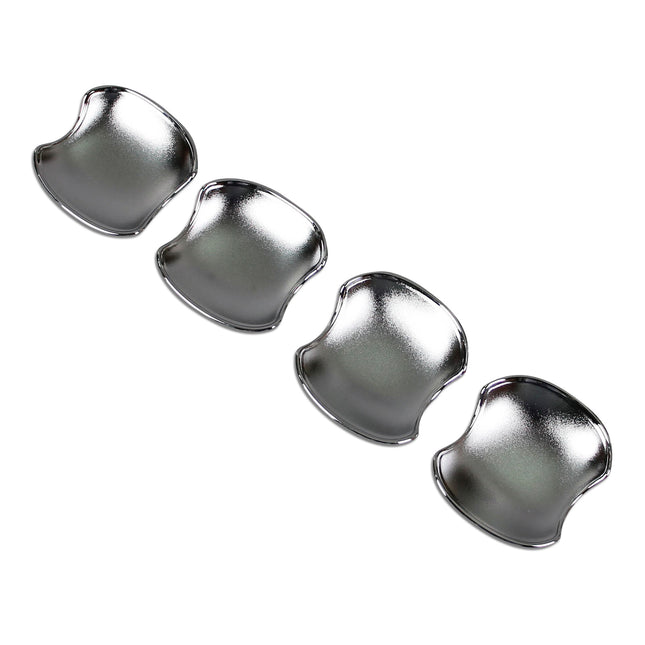 トヨタ 新型 ヤリス 10系/ヤリス クロス 専用 外装 クロームメッキドアハンドル プロテクター カバー ドアノブの爪キズ防止に Toyota Yaris/Yaris Cross 専用設計