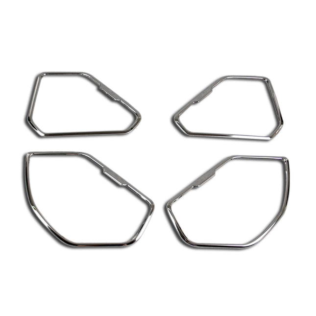 トヨタ 新型 RAV4 五代目 XA50系 専用 内装 ステンレス フロント リア スピーカー リング ガーニッシュ TOYOTA RAV4 専用 設計