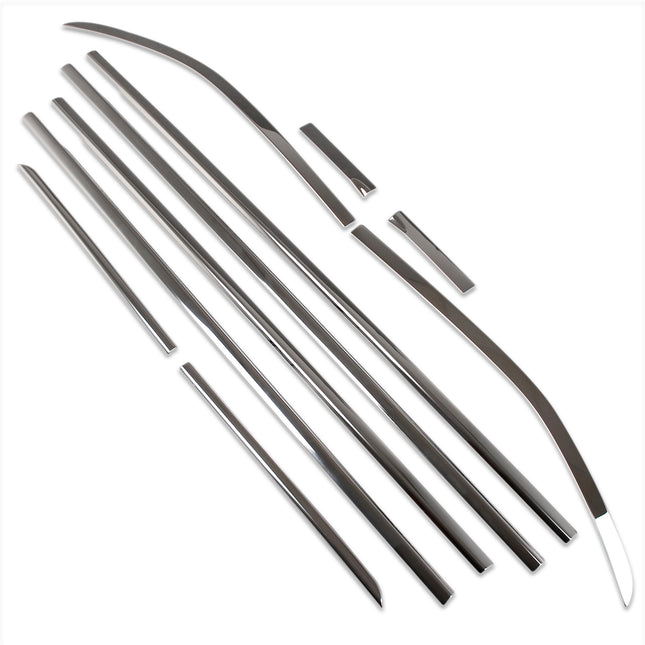 ホンダ 新型 ステップワゴン RP系 専用 外装 ステンレス フルセット ウィンドウフレームトリム ピラー Honda STEPWGN 専用設計