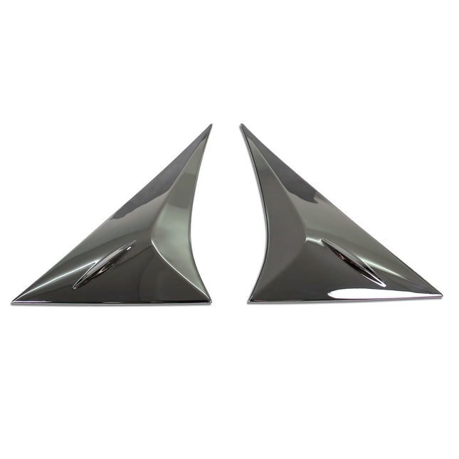 トヨタ 新型 ハリアー 80系 専用 外装 パーツ リアハッチ サイドピラー パネル 左右セット サイドモール メッキ ガーニッシュ ドレスアップ カスタムパーツ Toyota Harrier 専用 設計