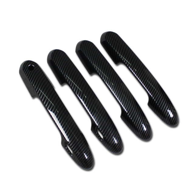 トヨタ 新型 RAV4 五代目 XA50系 専用 外装 アウタードアハンドルカバー ノブ フルカバータイプ 炭素繊維黒色仕様 TOYOTA RAV4 専用 設計