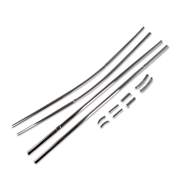 トヨタ アクア MX系 専用 外装 ステンレス フルセット ウィンドウフレームトリム ピラー TOYOTA AQUA 専用設計