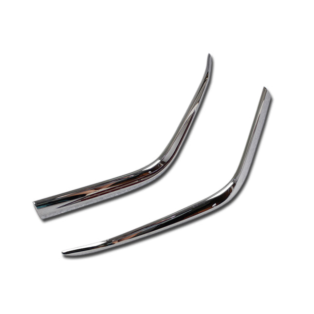 トヨタ アルファード 新型 30系 S SR SC 専用 外装 クロームメッキバンパー 左右 ガーニッシュ ドレスアップ アクセサリー カスタムパーツ TOYOTA ALPHARD 専用 設計