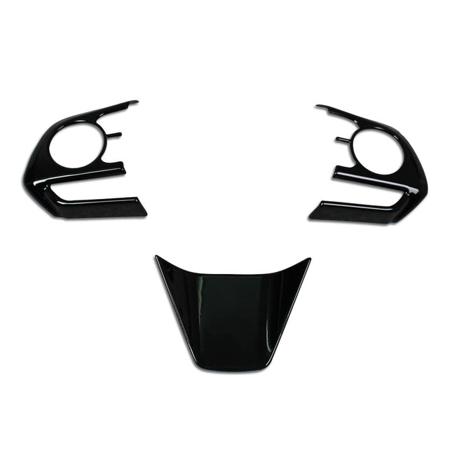 トヨタ 新型 ハリアー 80系 専用 内装 ステアリング ガーニッシュ ハンドル フレーム インテリア ピアノブラック Toyota Harrier 専用 設計