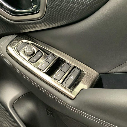 スバル 新型 フォレスター SK系 専用 内装ドア ウィンドウ ボタン スイッチ パネル カバー ガーニッシュ Subaru New Forester 専用 設計
