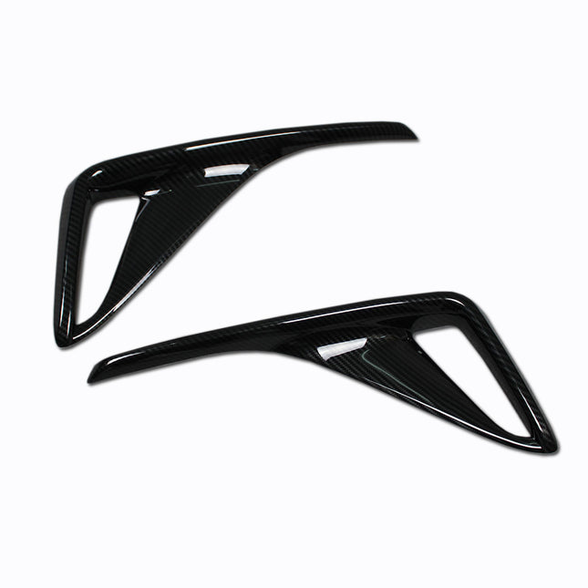 トヨタ C-HR 専用 外装 炭素繊維黒色仕様 リアフォグ ランプ ガーニッシュ ベゼル カバー Toyota CHR 専用設計