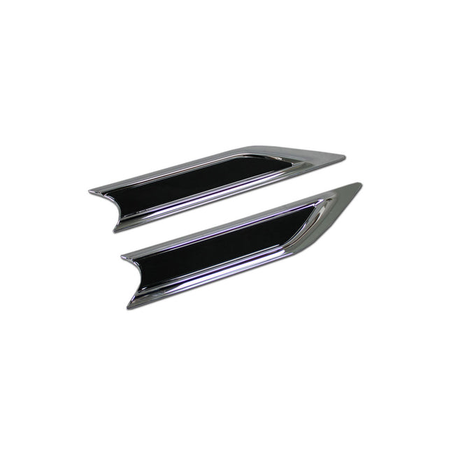 ホンダ 新型 CR-V 5代目 2018年8月～ 専用 外装 クロームメッキフェンダー ガーニッシュ サイド ダミー ダクト エアーダクト ユーロダクト アウトサイド サイドドア べゼル フレーム サメエラ Honda CRV 専用設計